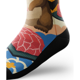 Outway Wagyu Waddle Crew unisex running socks - Brown / Orange