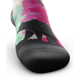 Outway Wild Spectrum Quarter unisex running socks - Black / Pink