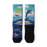 Outway Outway Dolphin Crew Chaussette de course à pied unisexe
