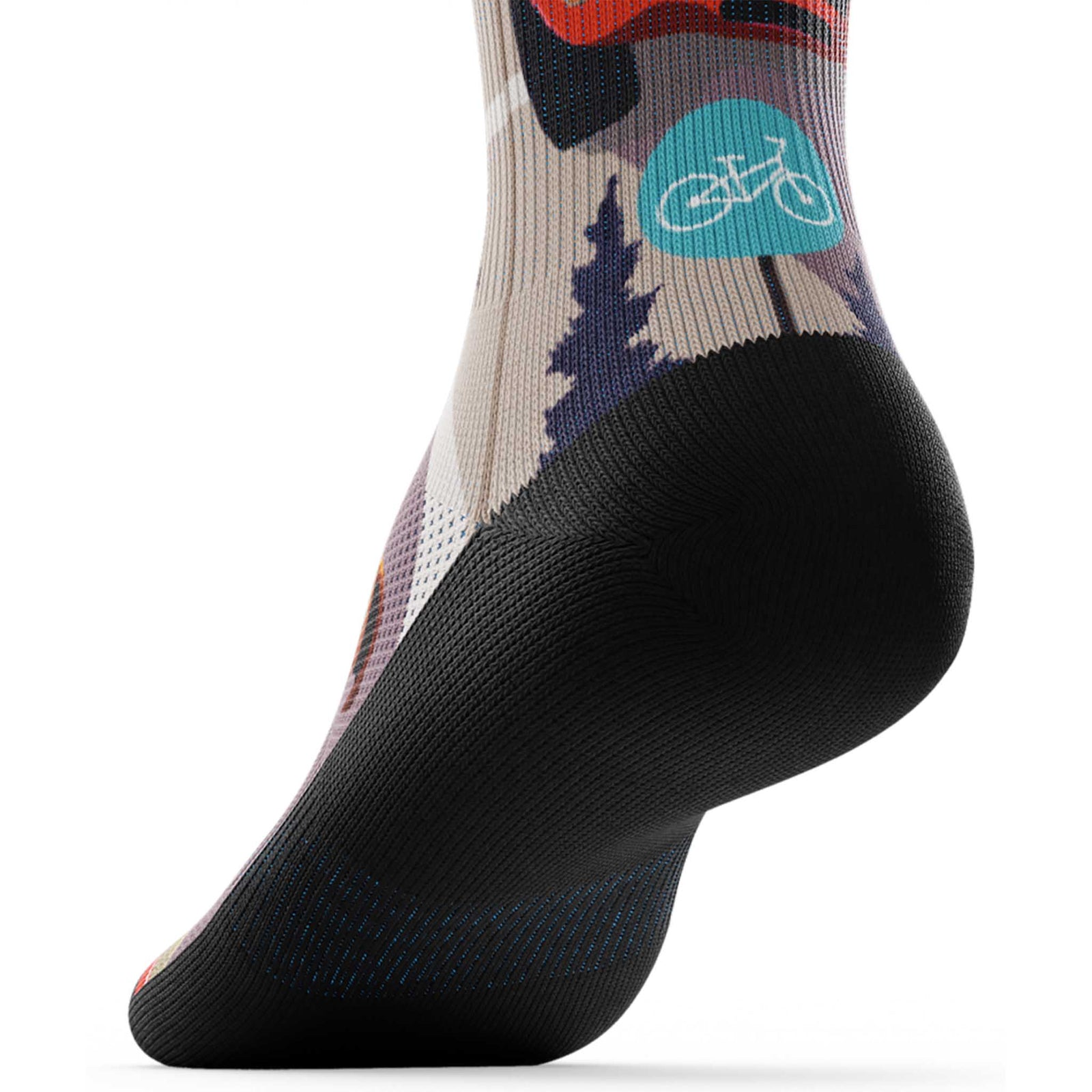 Outway Outway Fur-Mula Woof Crew unisex running socks
