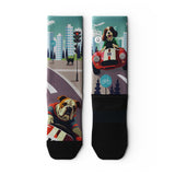 Outway Outway Fur-Mula Woof Crew unisex running socks