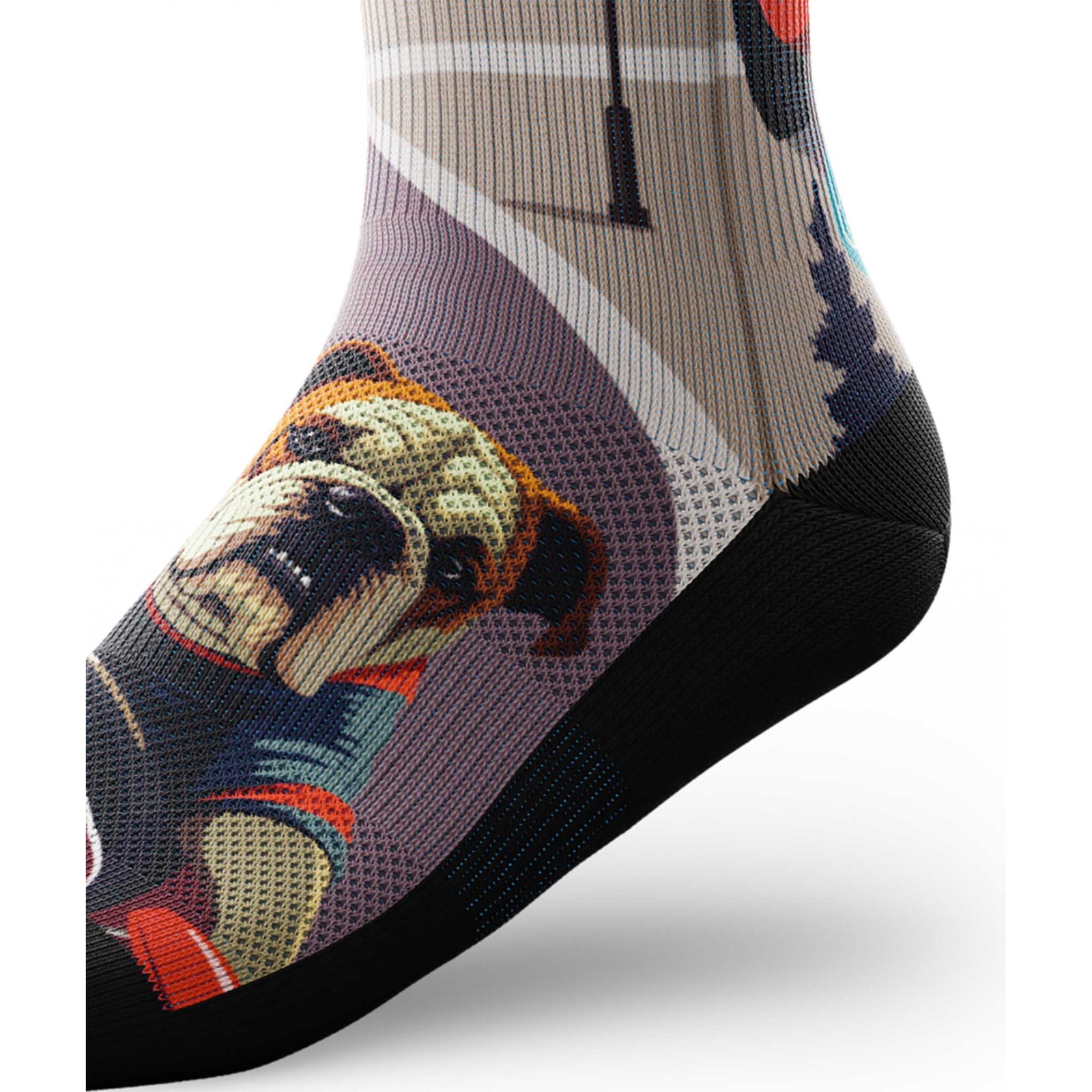 Outway Outway Fur-Mula Woof Crew unisex running socks