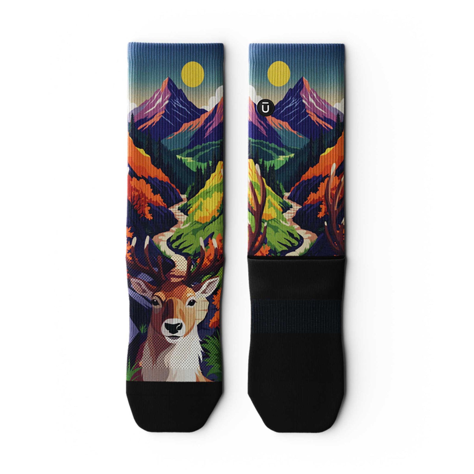 Outway Outway Where Trails Begin Crew unisex running socks