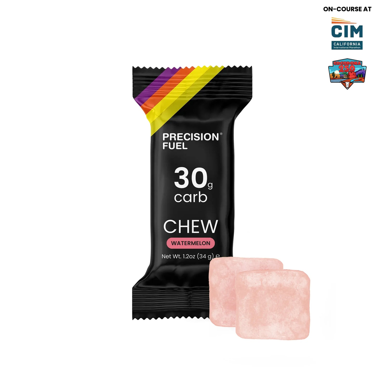 Precision Fuel & Hydration PF 30 Chews énergétiques Melon d'eau - Sac de 15
