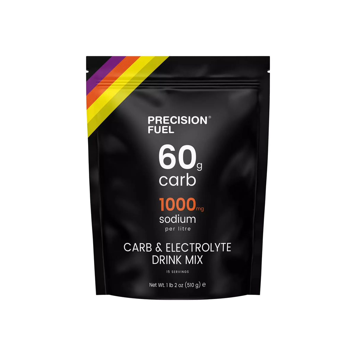 Precision Fuel & Hydration Carb & Electrolyte Drink Mix - sac, vue de face