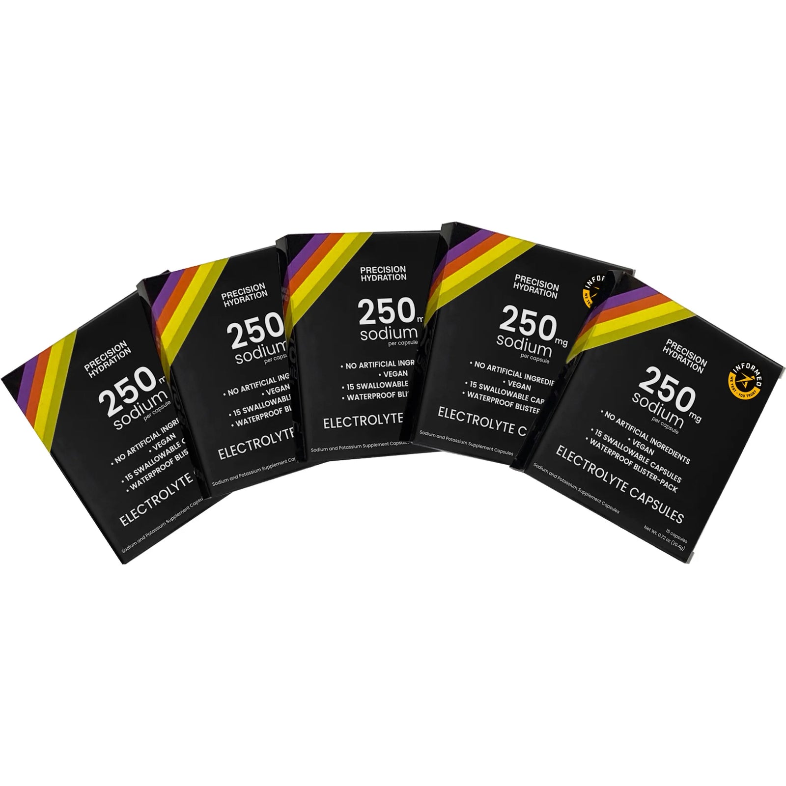 Precision Fuel & Hydration PH Electrolyte Capsules comprimés d'électrolytes (boîte de 15)