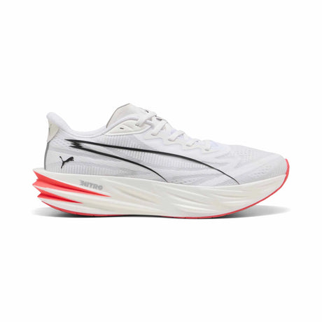 Puma Deviate Pure Men's Running Shoes - Puma White / Puma Silver