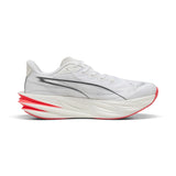 Puma Deviate Pure Nitro Women's Running Shoes - Puma White / Ultra Red