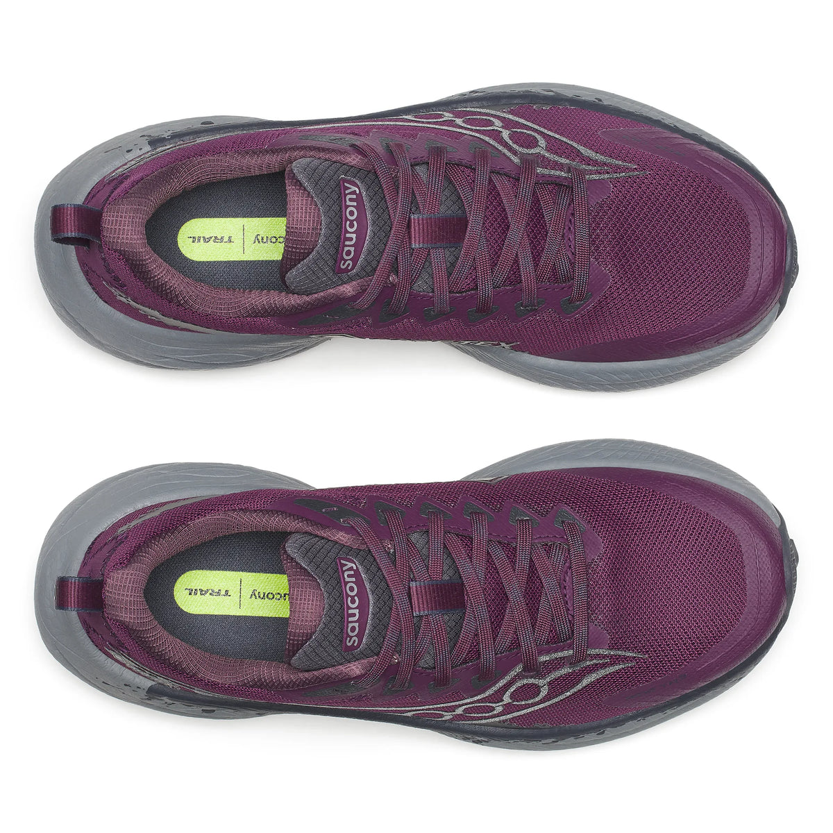 Saucony Ride TR3 GTX chaussures de course à pied femme - Eggplant / Ebony