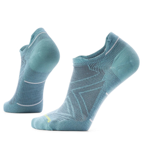 Smartwool Run Zero Cushion chaussettes basses homme - Sarcelle poussiéreux, vue principale
