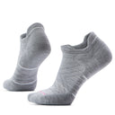 Smartwool Run Targeted Cushion chaussettes basses de course femme - Gris pâle / Blanc, vue principale