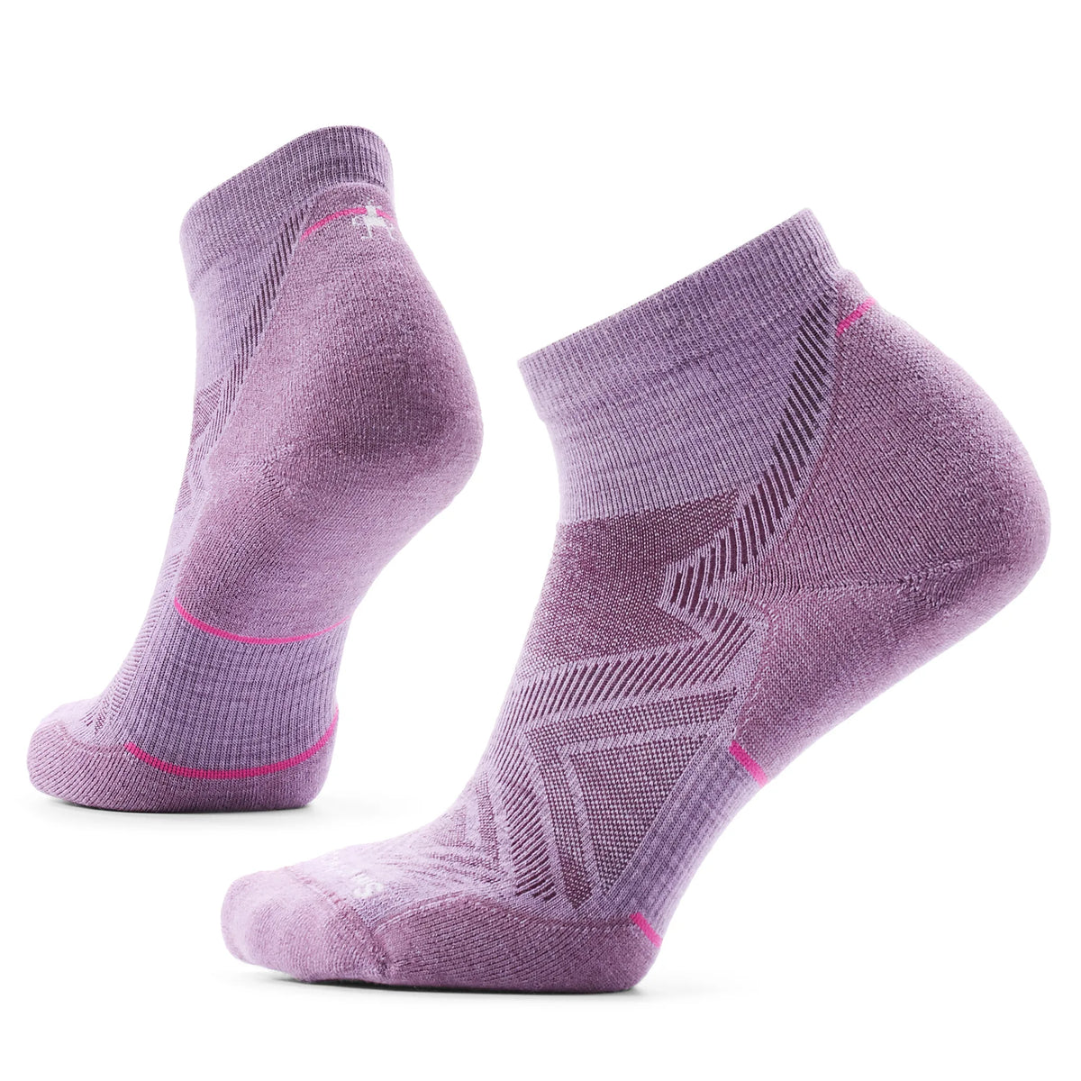 Smartwool Run Targeted Cushion socquettes de course à pied femme - Aube violette, vue principale