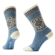 Smartwool chaussette de tous les jours Cozy Popcorn Snowflake pour femme - Bleu serein, vue principale