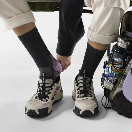 Smartwool chaussettes de randonnée Hike Targeted Cushion Crew femme - Anthracite, deuxième vue