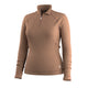 Smartwool Haut de base à demi-zip Classic Thermal Merino pour femme – Chiné moka (vue détaillée 10)