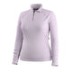 Smartwool Haut de base à demi-zip Classic Thermal Merino pour femme – Chiné ciel lavande (vue détaillée 10)