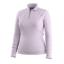 Smartwool Haut de base à demi-zip Classic Thermal Merino pour femme – Chiné ciel lavande (vue détaillée 10)