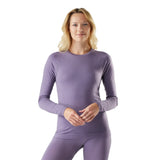 Smartwool Intraknit All-Season Merino haut de base pour femme – Tempête violette (vue principale)