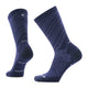 Smartwool chaussette de course Run Zero Cushion - Bleu marine profond, vue principale