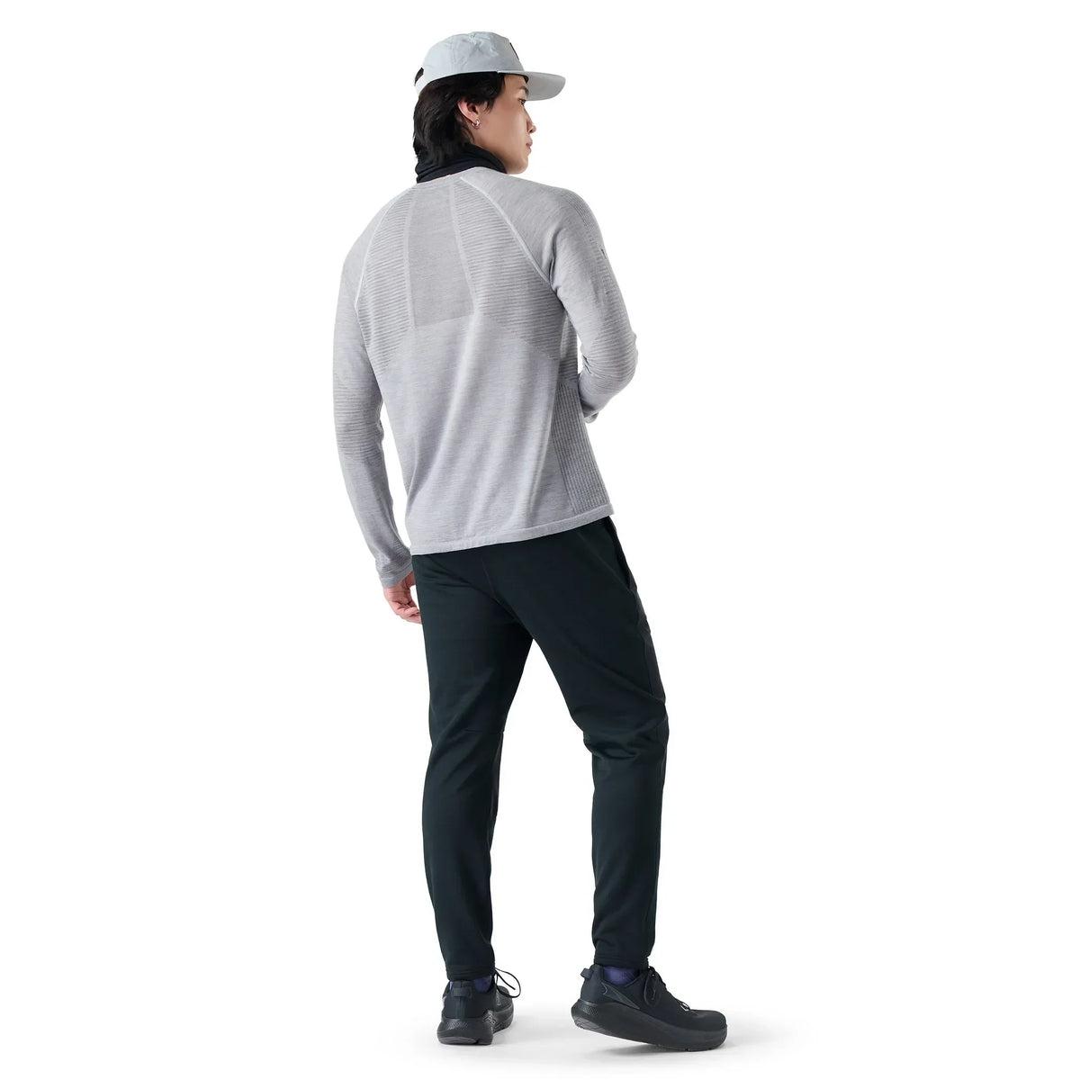 Smartwool Active Fleece pantalon coupe-vent pour homme – Noir (vue détaillée 1)
