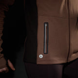 Smartwool Active Fleece veste polaire pour femme – Moka (vue détaillée 3)