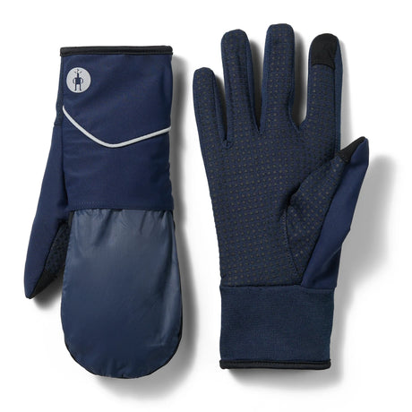 Mitaines coupe-vent Smartwool Active Fleece unisexe - Bleu marine profond, troisième vue