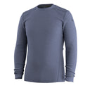 Chandail de base Smartwool Classic Thermal Merino pour homme – Chiné bleu nuit tombante (vue détaillée 10)