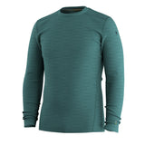 Chandail de base Smartwool Classic Thermal Merino pour homme – Chiné sarcelle foncé (vue détaillée 10)