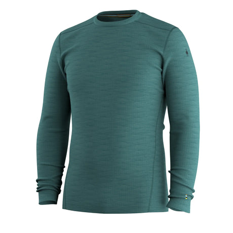 Chandail de base Smartwool Classic Thermal Merino pour homme – Chiné sarcelle foncé (vue détaillée 10)