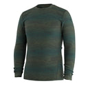 Chandail de base Smartwool Classic Thermal Merino pour homme – Anthracite Sommets Géo (vue détaillée 10)