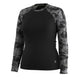 Smartwool haut de base Classic Thermal Merino pour femme – Tie-dye noir (vue détaillée 10)
