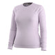 Smartwool haut de base Classic Thermal Merino pour femme – Chiné ciel lavande (vue détaillée 10)