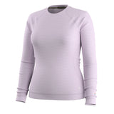 Smartwool haut de base Classic Thermal Merino pour femme – Chiné ciel lavande (vue détaillée 10)