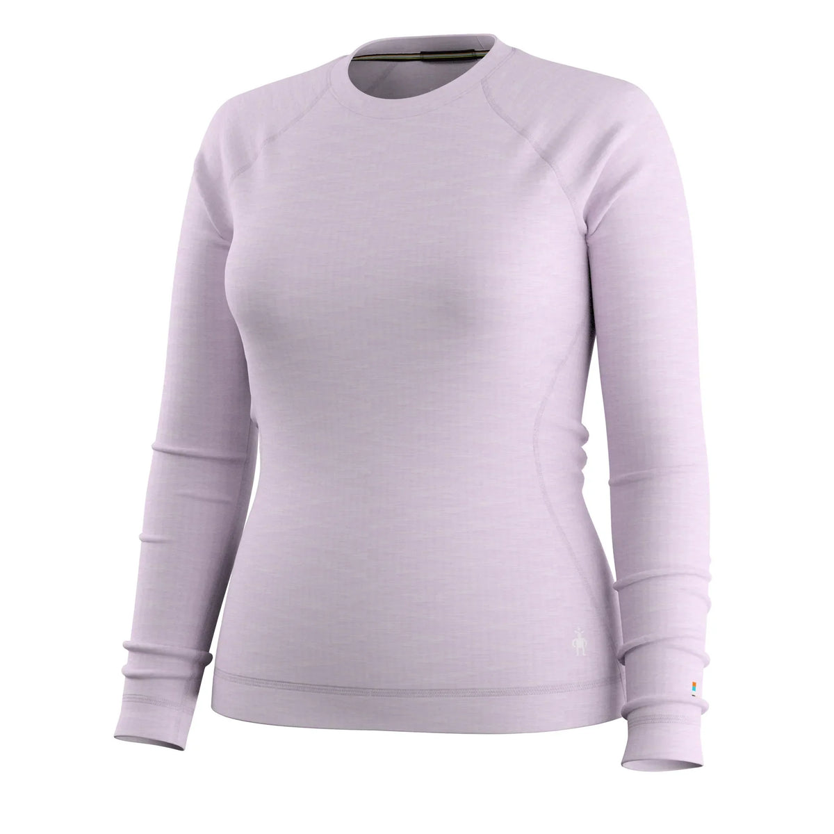 Smartwool haut de base Classic Thermal Merino pour femme – Chiné ciel lavande (vue détaillée 10)