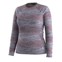 Smartwool haut de base Classic Thermal Merino pour femme – Nuit tombante Sommets Géo (vue détaillée 10)