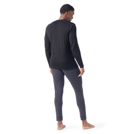 Pantalon jogger Smartwool Thermal Merino chiné anthracite pour homme
