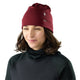 Tuque à revers Smartwool Thermal Merino réversible unisexe - Cherry Lacquer