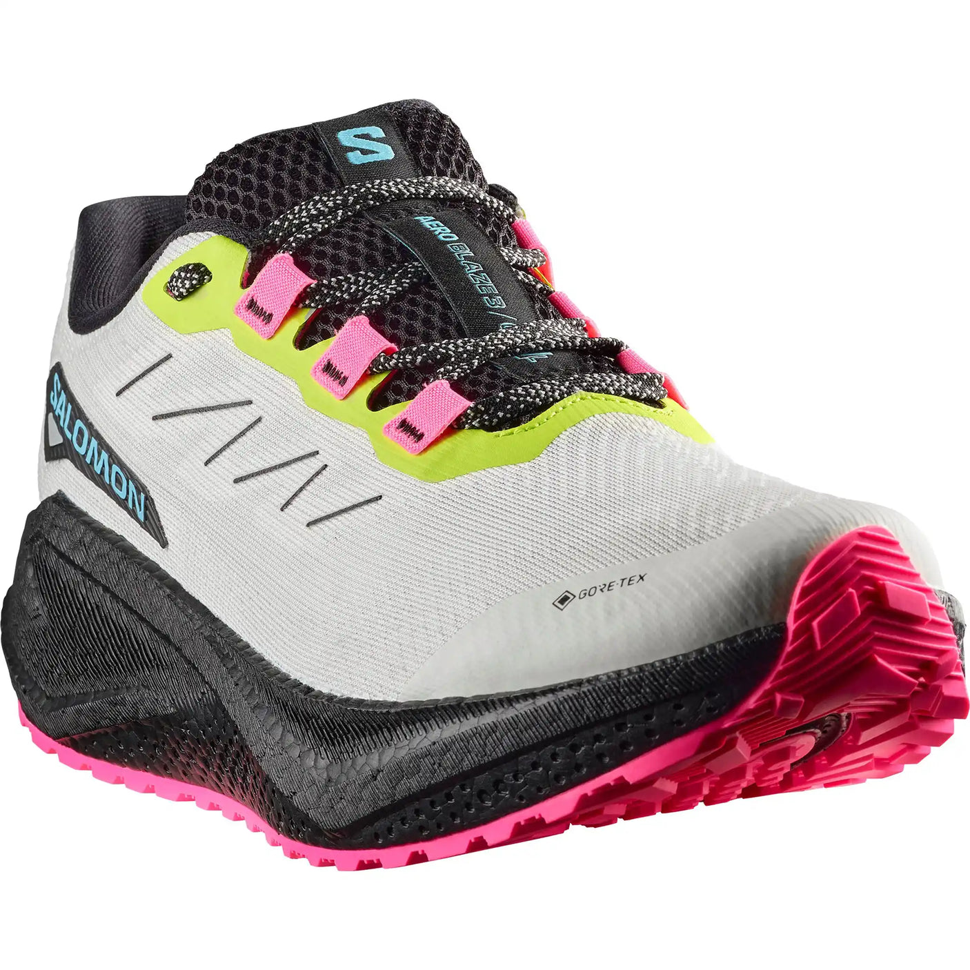 Salomon Salomon Aero Blaze 3 GRVL GTX chaussures de course à pied homme - Vanilla Ice / Black