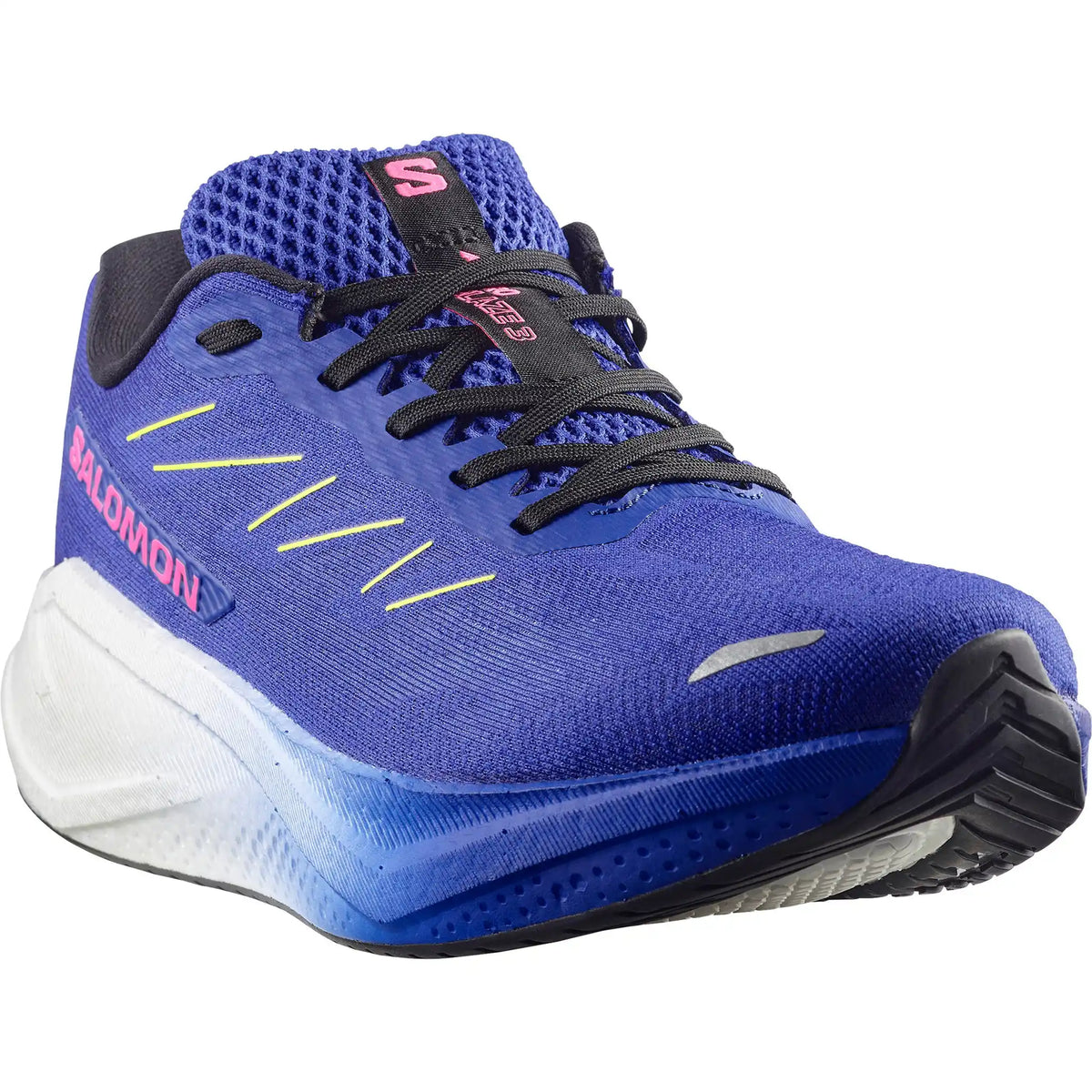 Salomon Aero Blaze 3 chaussures de course à pied homme - Bluing / White / Acid Lime