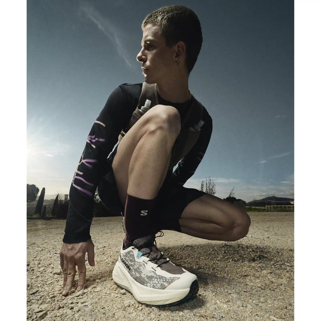 Salomon Aero Glide 4 GRVL chaussures de course à pied homme - Vanilla Ice / Black