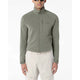 Salomon Essential Lightwarm Full Zip Midlayer chandail de course pour homme - Castor Gray