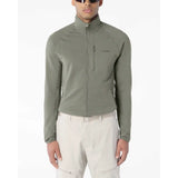 Salomon Essential Lightwarm Full Zip Midlayer chandail de course pour homme - Castor Gray