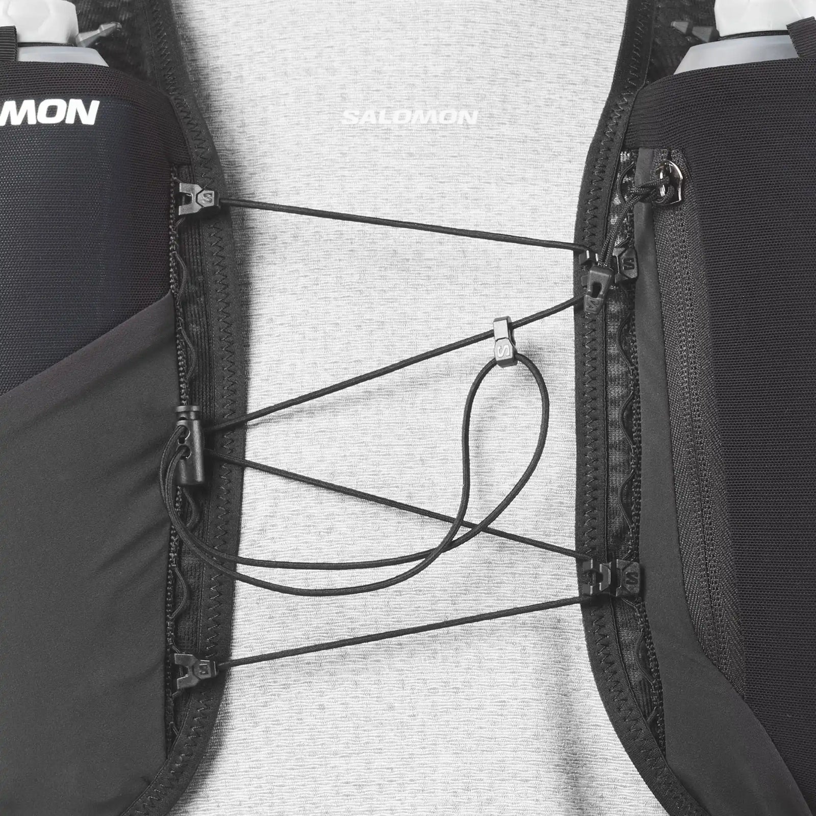 Salomon GRAVEL Skin 4 veste d'hydratation de course à pied - Noir