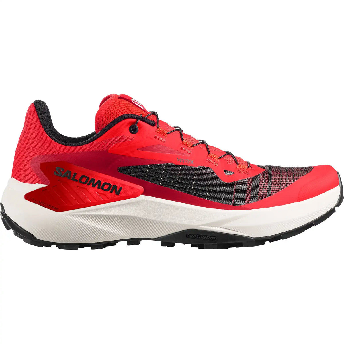 Salomon Genesis chaussures de course en sentier homme  - Fiery Red / Lava Falls