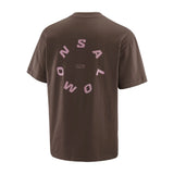 Salomon Round Logo Graphic T-shirt pour homme - Coffee Bean