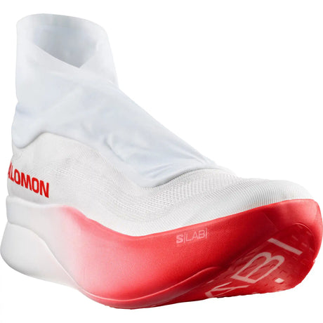 Salomon S/Lab Phantasm 3 chaussures de course à pied unisexes - White / White / Fiery Red