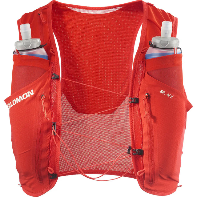 Salomon S/Lab Sense 6 veste d'hydratation de course à pied - Fiery Red / Black