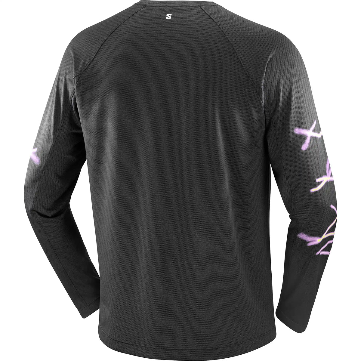 Salomon SHAKEout Core Graphic T-shirt à manches longues pour homme - Deep Black