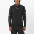 Salomon SHAKEout Core Graphic T-shirt à manches longues pour homme - Deep Black