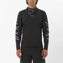 Salomon SHAKEout Core Graphic T-shirt à manches longues pour homme - Deep Black